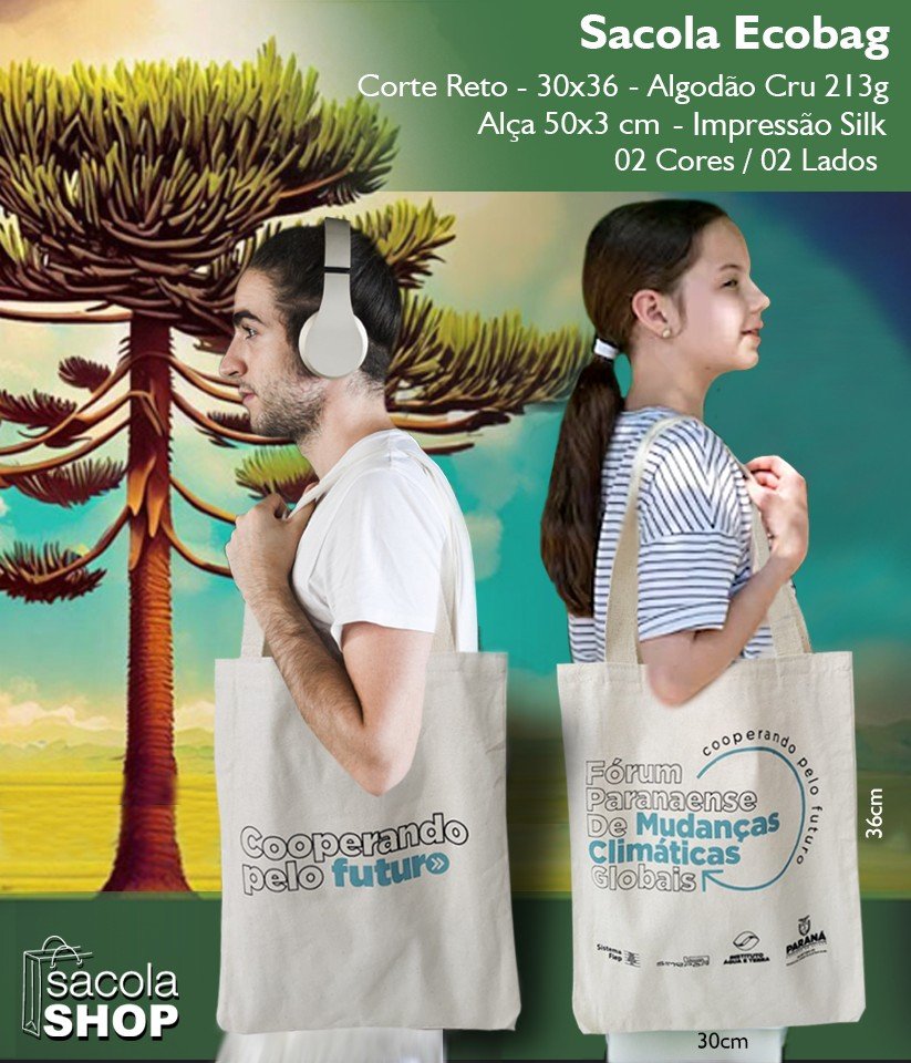 Ecobags personalizadas em Curitiba e todo o Brasil